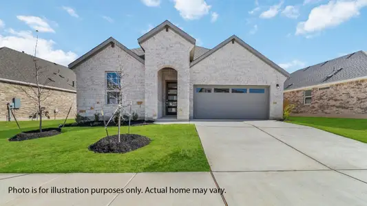 New construction Single-Family house 433 Eagle Canyon Dr, Leander, TX 78641 plan The Steinbeck - image