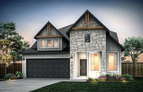 New construction Single-Family house 16102 Emma Edge Ln, Pflugerville, TX 78660 plan Whitney - image