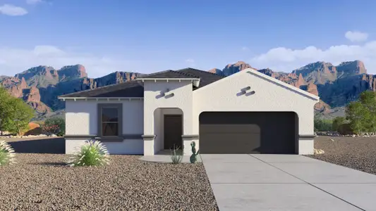 New construction Single-Family house 624 W Bunker Hill St, Florence, AZ 85132 plan Kingston - image