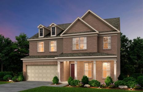 New construction Single-Family house 6145 Marigold Wy, Atlanta, GA 30349 plan Mitchell - image