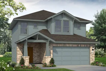 New construction Single-Family house 152 Beaver Path, San Antonio, TX 78245 plan Hunters Ranch 1782 - image