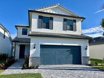 New construction Single-Family house 9713 Chora Tunel Wy, Unit 11, Lake Worth, FL 33467 plan Trailside - image
