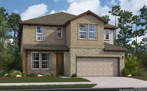 New construction Single-Family house 10544 Bricewood Park, Helotes, TX 78245 null- photo 0