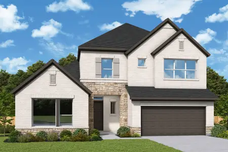 New construction Single-Family house 22914 Silver Fen Wy, Waller, TX 77484 plan The Daffodil - image