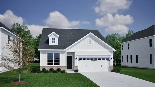 New construction Single-Family house 1020 Greer Mill Grv, Durham, NC 27703 plan Clark - image