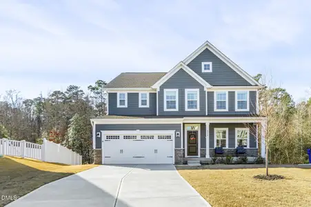 New construction Single-Family house 8808 Tartan Clan Dr, Willow Spring, NC 27592 - image