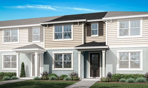 New construction Townhouse house 4176 Sadler Road, Apopka, FL 32703 - photo 0