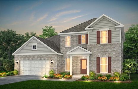 New construction Single-Family house 3156 Morris Hills Dr, Dacula, GA 30019 Willard - photo 2 2