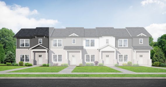 New construction Townhouse house 1000 Elliott Williams Wy, Gallatin, TN 37066 plan The Cumberland Exterior - image