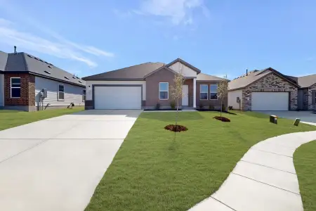 New construction Single-Family house 13701 Warnock Trl, Manor, TX 78653 plan Sheldon I - image
