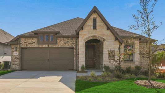 New construction Single-Family house 944 Alberta Spruce Rd, Fort Worth, TX 76247 plan Oleander - image