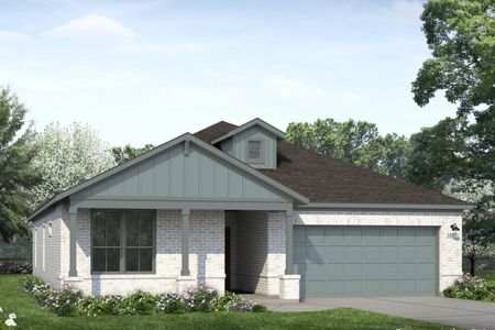 New construction Single-Family house 118 Warner Wy, Mico, TX 78056 plan Legacy Hills 1657 - image