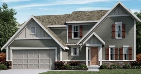 New construction Single-Family house 74 Loon Lake Wy, Hoschton, GA 30548 plan Avery - image