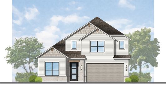 New construction Single-Family house 8720 Peafowl St, Austin, TX 78744 plan Torres - image