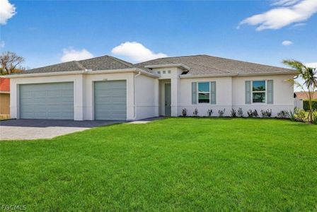 New construction Single-Family house 1140 Se 33Rd St, Cape Coral, FL 33904 plan The Paradise Cove III - image