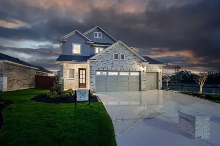 New construction Single-Family house 9302 Pioneer Jct, San Antonio, TX 78254 Powell- photo 1 1