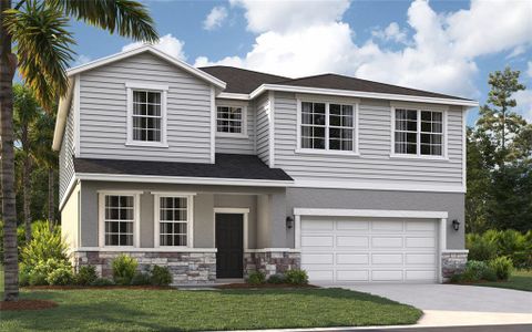 New construction Single-Family house 3696 Rolling Ridge Bnd, Davenport, FL 33837 plan Chester - image