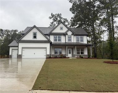New construction Single-Family house 1040 Tupelo Ln, Loganville, GA 30052 plan (GA)Wilmington A.2 3 Front Entry - image