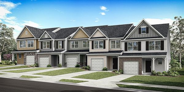 New construction Townhouse house 210 Poole St Ext, Woodruff, SC 29388 plan Cary - image