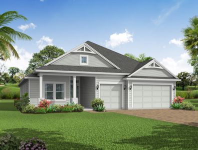 New construction Single-Family house 76 Courtney Manor Ct, St. Augustine, FL 32092 plan Ortega - image