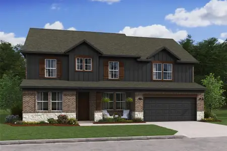 New construction Single-Family house 126 Roebuck Ln, New Waverly, TX 77358 plan Malmo - image