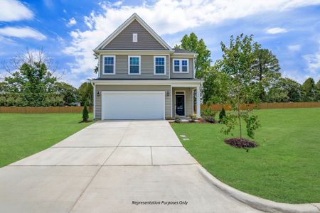 New construction Single-Family house 626 Duncan Creek Road, Lillington, NC 27546 The Smithfield- photo 0