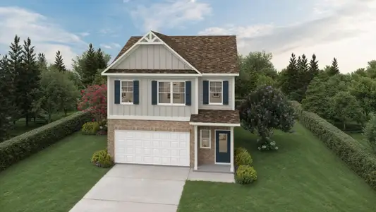 New construction Single-Family house Fairburn, GA 30213 plan The Jasper - image