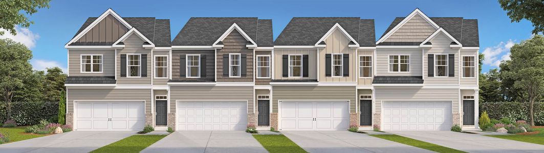 New construction Townhouse house 1002 King Iron Dr, Lawrenceville, GA 30045 Stratford- photo 1 1