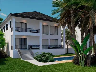 New construction Single-Family house 4523 W Rosemere Rd, Tampa, FL 33609 - image