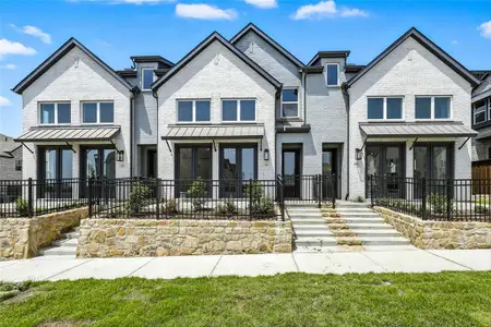 New construction Townhouse house 13916 Longvalley Dr, Aledo, TX 76008 Berkley Plan- photo 0