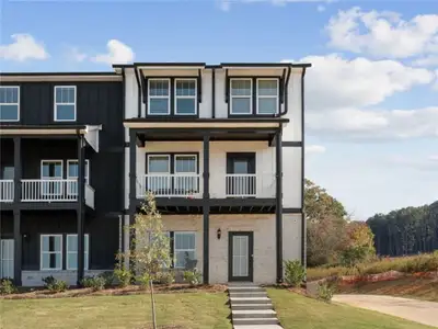New construction Townhouse house 6410 Pinin Pl, Cumming, GA 30041 - image