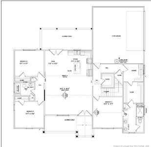 New construction Single-Family house 7034 Pocosin St, Fayetteville, NC 28312 plan Cardinal - image