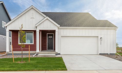 New construction Single-Family house 761 Muturu Road, Johnstown, CO 80534 Trailhead Series - Ascent- photo 0