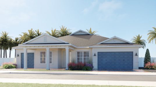 New construction Single-Family house 992 Castaway Court, Loxahatchee, FL 33470 Broadleaf- photo 0