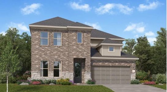 New construction Single-Family house 26223 Yellow Sage Ln, Katy, TX 77493 plan Post oak - image