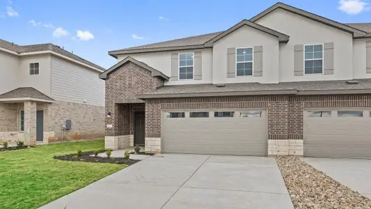New construction Townhouse house 18516-A Empire Path, Manor, TX 78653 null- photo 0