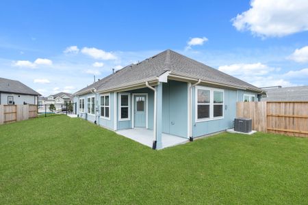 New construction Single-Family house 10127 Crescendo Way, Manvel, TX 77578 Chalet - Single Story Villas- photo 24 24