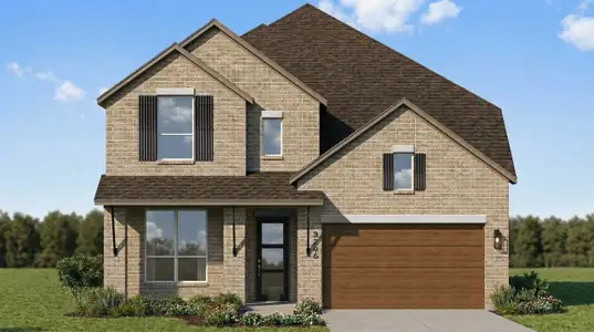 New construction Single-Family house 1414 Fieldstone Dr, Midlothian, TX 76065 plan Kent - image