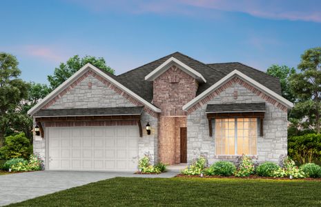New construction Single-Family house Aubrey, TX 76227 plan Harvard - image