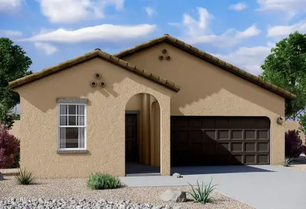 New construction Single-Family house 12997 E Wallflower Ln, Florence, AZ 85132 plan Moonbeam - image