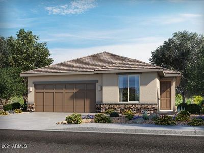 New construction Single-Family house 42050 W Morning Glory Way, Maricopa, AZ 85138 - photo 0