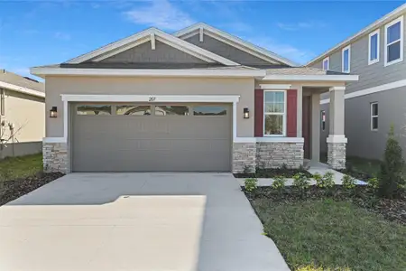 New construction Single-Family house 207 Bull Frog Ln, Umatilla, FL 32784 plan Fraser - image