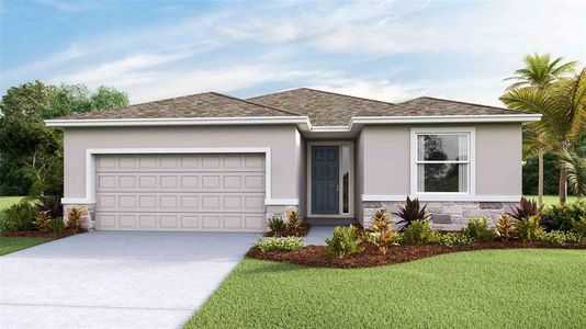 New construction Single-Family house 10523 Farm Hill Ave, Land O' Lakes, FL 34638 Lantana- photo 1 1