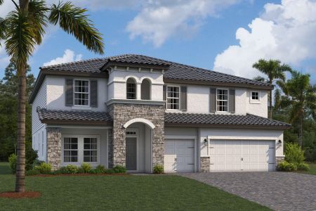 New construction Single-Family house 2081 Drummond Pt, Zephyrhills, FL 33541 plan Windsor - image