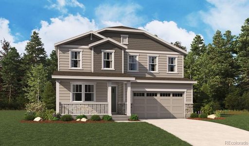 New construction Single-Family house 27675 E Byers Place, Aurora, CO 80018 Elderberry- photo 0