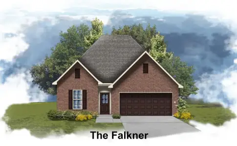 New construction Single-Family house 6780 Arbor Wy, Orange, TX 77630 plan Falkner III A - image