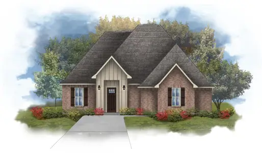 New construction Single-Family house 6010 Overcup Dr, Lumberton, TX 77657 plan Larson II G - image