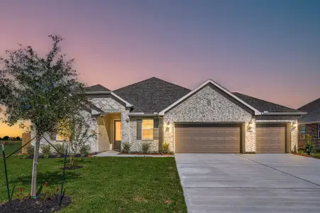 New construction Single-Family house 12019 Old Fashion Cir, Mont Belvieu, TX 77535 plan Aegean - image