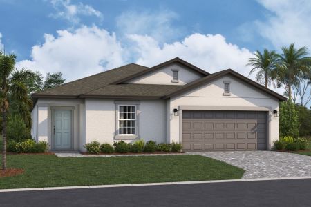New construction Single-Family house 642 Lakeside Oasis Ave, Lehigh Acres, FL 33936 Captiva- photo 0