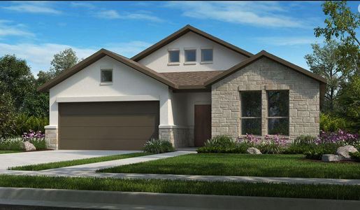 New construction Single-Family house 6810 Quiet Stream Way, Buda, TX 78610 Cobalt- photo 0 0